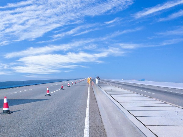 廣州南沙港快速路防護氟碳面漆應用案例